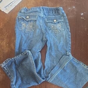 Carhartt Girls Blue Boot Cut Jeans